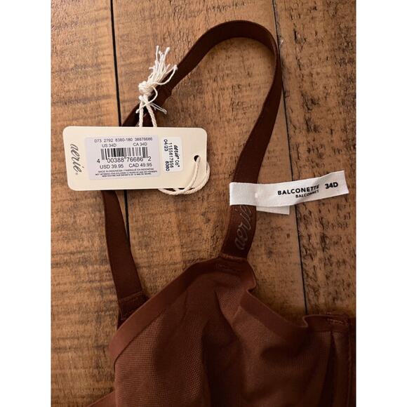 AEIRE Mesh Smoothez Bra's 34 D Balconette unlined underwire 4 Pack - Picture 4 of 5